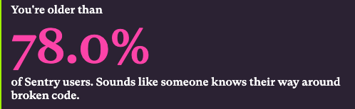 JasonKronstat's tweet image. Who asked for this? @getsentry