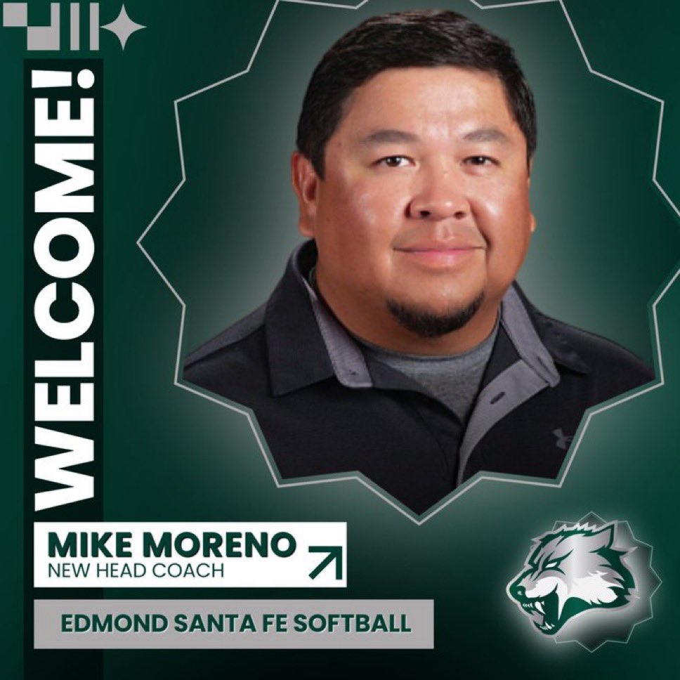 SFLadyWolvesSB's tweet photo. We’re excited to announce the leader of the next chapter of SF Softball, Coach Mike Moreno! Welcome aboard, Coach! We can’t wait to get to work‼️🐺💚 https://t.co/xSkVTjXu1m