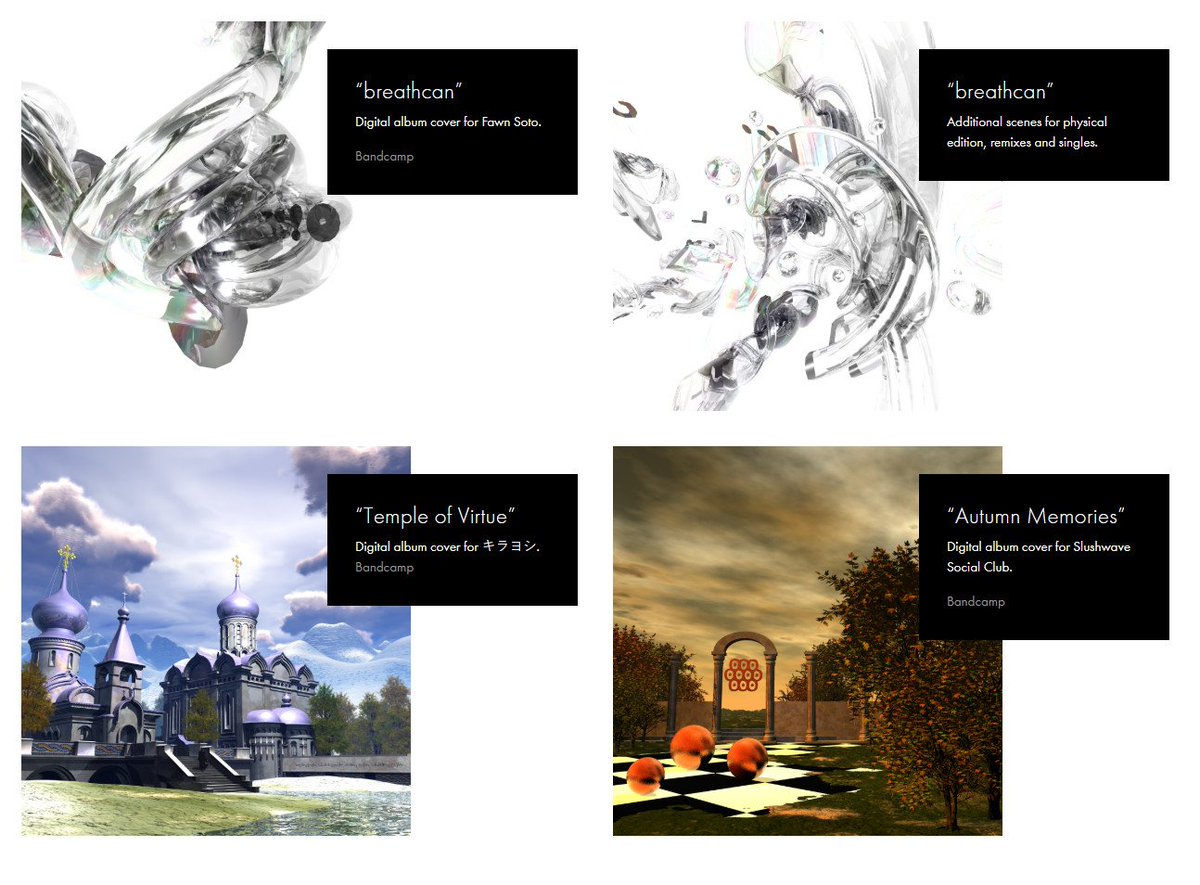 zer0trashwave's tweet image. Commission page updated! Is there a project that I&apos;ve done for you that isn&apos;t on there: feel free to let me know so so can add it!
I also have room for one or two more projects in January, please drop me a line if you&apos;re interested in working together.