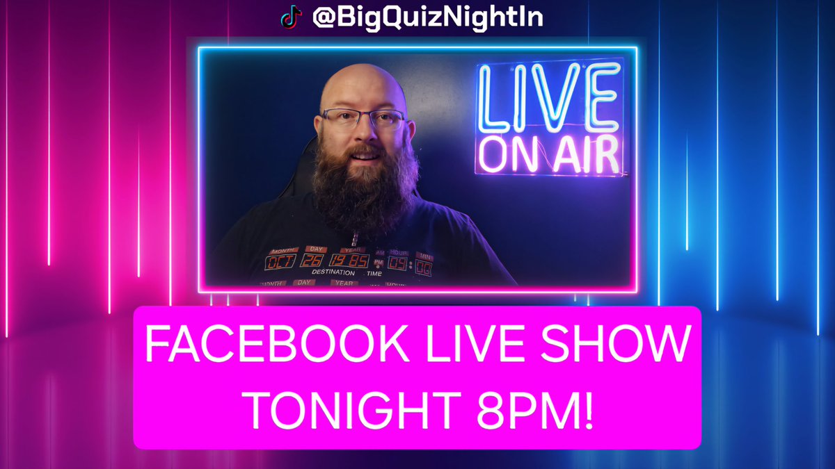 BigQuizNightIn's tweet photo. The first of 2 December Facebook Live Quiz Shows returns tonight.  Next week will be the Christmas Special. See you tonight from 8pm UK time. #Quiz #pubquiz #triviatuesday https://t.co/I0N4XQMcYg