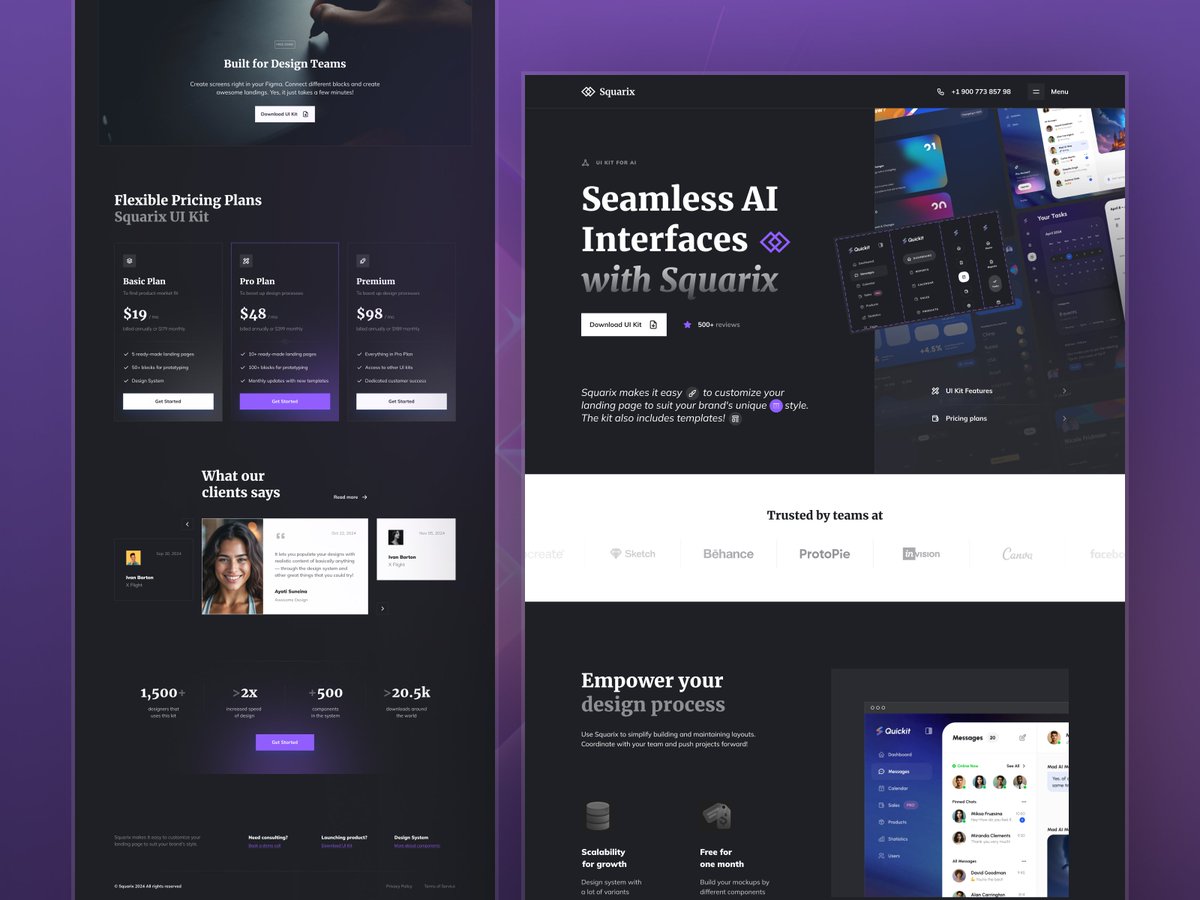 Upwave_UI's tweet photo. New Day – New Promocode With 100% Discount!
https://t.co/Mt2Uq8dEEi
Use it to grab the Squarix – Web (UI) kit for landings, featuring 10 pages and over 95 components!
TWITTER-SQUARIX10
#uikit #squarix #ui #blackfriday #figma #sketch https://t.co/hbtGL8uk1J