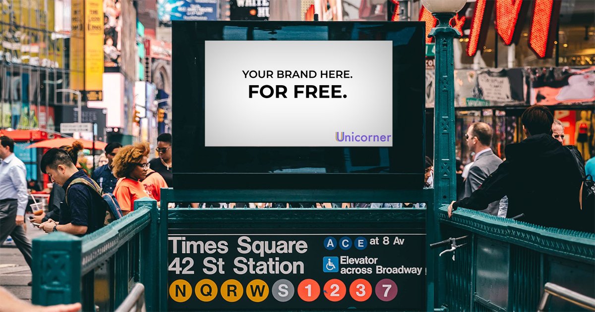 To celebrate the holiday season, we’re giving away a billboard. 🦄

Or, more precisely, $1,000 in <a href="/seeblindspot/">Blindspot</a> credits to use on over a million billboards worldwide.

Enter by 12/31:
• Reply with what you'd use the billboard for 👇
• Fill out the form in our bio 📝