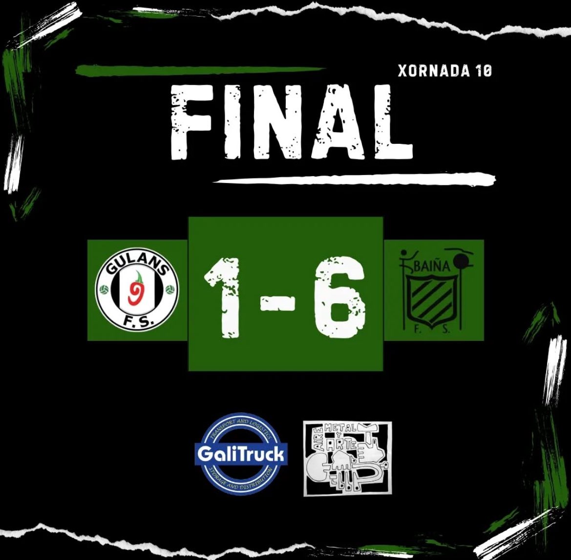 GulansFS's tweet photo. ➡️ 10ª XORNADA
🆚 GULANS F.S. (1) - BAIÑA F.S. (6)
⚽️ Tamara
⭐️ Tamara https://t.co/tK53F8iNGx