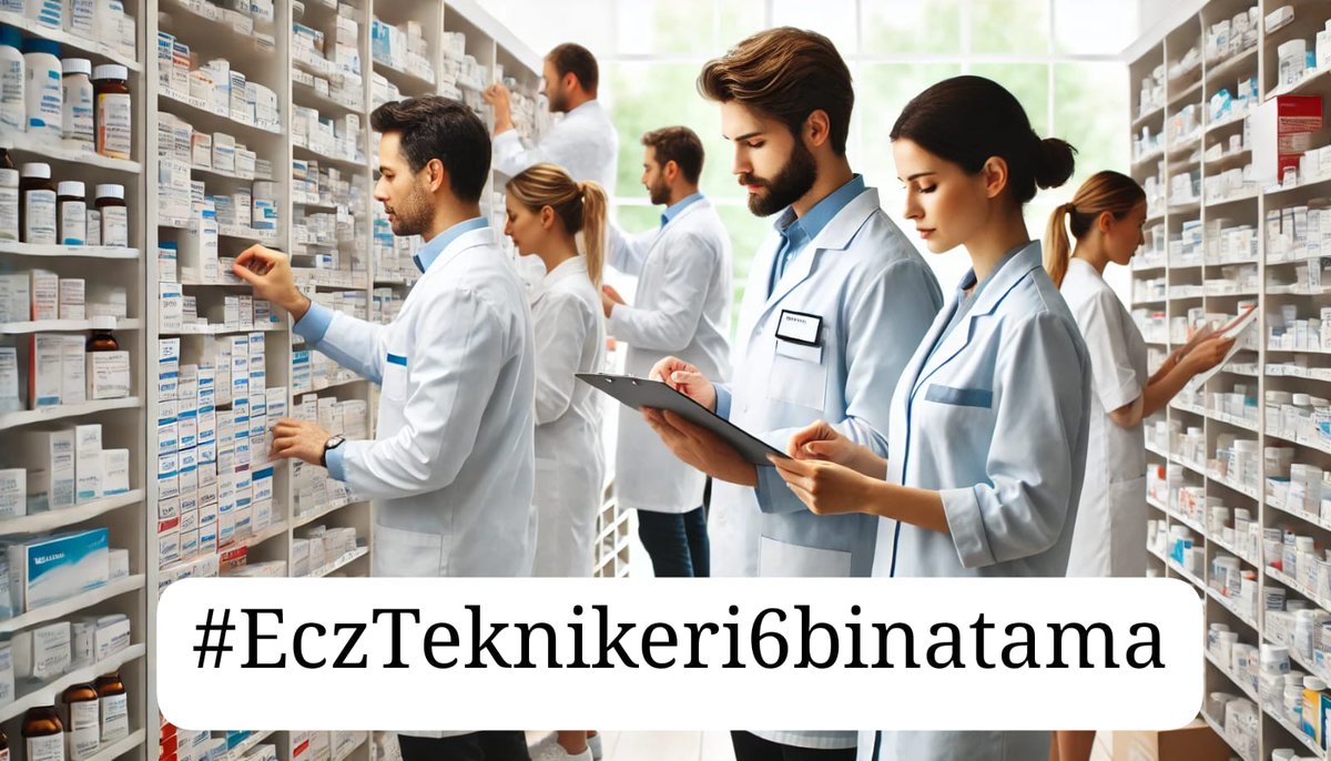 <a href="/saglikbakanligi/">T.C. Sağlık Bakanlığı</a> Mesleğimizi yapabilmek için gerekli kadrolar hala açılmadı. Eczane teknikerleri olarak yetkililerden artık adım bekliyoruz🤍💊
<a href="/drmemisoglu/">Prof. Dr. Kemal Memişoğlu</a>
#eczTeknikeri6binatama
<a href="/sagliklicozum/">T.C. Sağlık Bakanlığı Sağlıklı Çözüm</a>