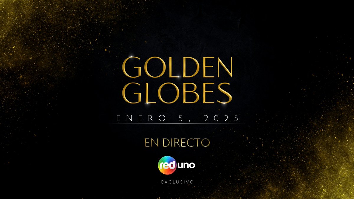 redtv1uy's tweet image. Los Golden Globes los vivis en @redtv1uy 
Enero 5, 2025.
No podes perdertelo!.

#RedGo, #Sat1 y @RedNewsuy