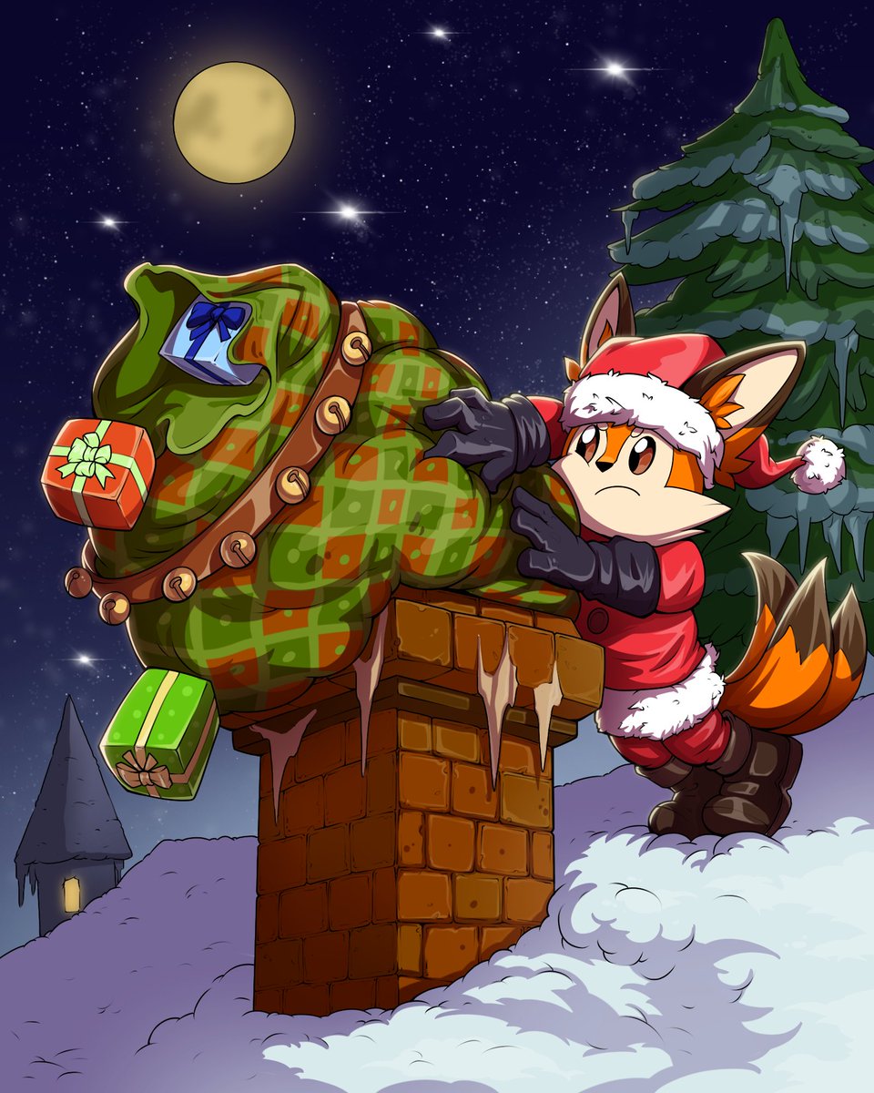 The Fox is on his way to drop off another holiday gift. 

Comment with your favorite $FOXY meme. 

Like, RT, &amp; drop a wallet below