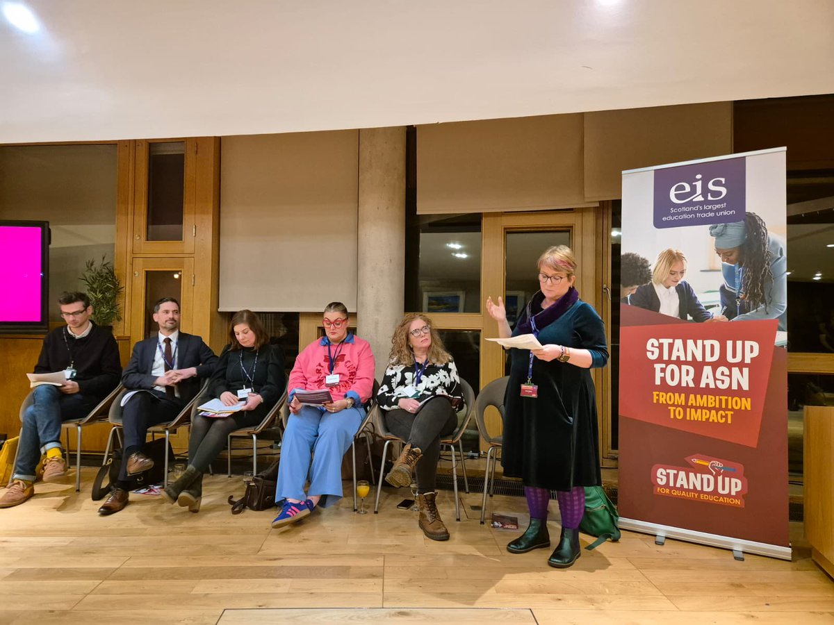 EIS (@eisunion) on Twitter photo Our panel tonight includes Andrene Bamford (EIS), Keir Greenaway (GMB), Leanne McGuire (Glasgow City Parents Group), Glenn Carter (Royal Association of Speech and Language Therapists) and Alison Forbes (AHDS). #EISASN Our panel tonight includes Andrene Bamford (EIS), Keir Greenaway (GMB), Leanne McGuire (Glasgow City Parents Group), Glenn Carter (Royal Association of Speech and Language Therapists) and Alison Forbes (AHDS). #EISASN