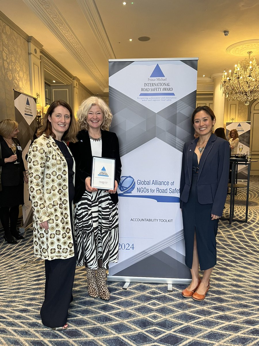 Lotte Brondum (@lottebrondum) on Twitter photo Very proud of <a href="/RoadSafetyNGOs/">Road Safety Alliance</a> who today received a Prince Michael Award for our Accountability Toolkit Very proud of <a href="/RoadSafetyNGOs/">Road Safety Alliance</a> who today received a Prince Michael Award for our Accountability Toolkit