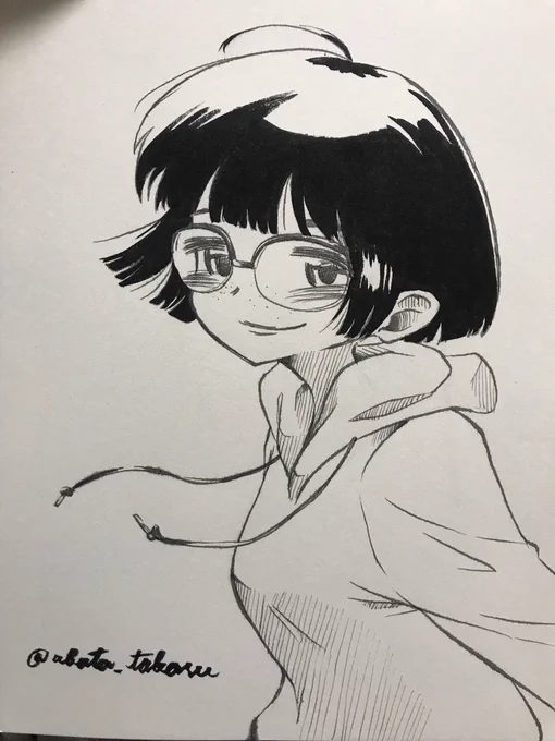 寝る前のラクガキ
おやすみなさい 