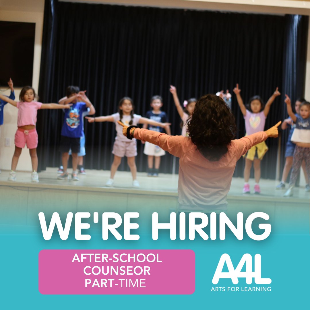 #NowHiring: After-School Counselors

Responsibilities Include:
✏️: Create a warm and welcoming environment
✏️: Serve as a role model to the participants
✏️: Facilitate and oversee homework help and literacy support
✏️: Assist with snack distribution

bit.ly/a4l-after-scho…