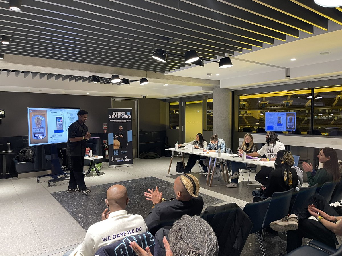 e_nation's tweet photo. Tonight we’re at the Start Something Pitch Competition at @SpursStadium 🚀
8 aspiring entrepreneurs from North London are competing for a chance to win £1,000 for their start-ups!
@SpursFoundation #StartSomething https://t.co/lpWNNcq1qn