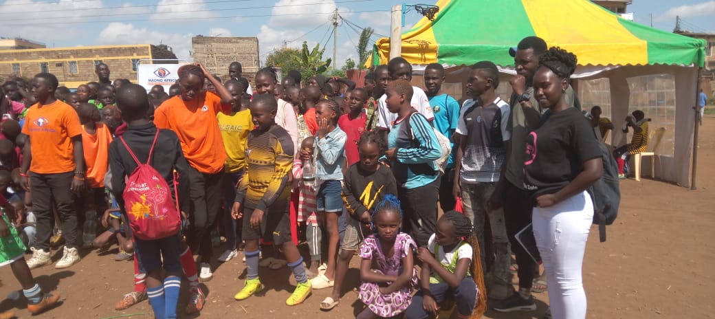 Activist_Ongoya's tweet photo. Through football, Mosaic YAB sparked health conversations in Dandora about HIV prevention.
@MaonoAfrica @LVCTkenya @one2oneKE @nsdcc_kenya @ahfkenya @UNAIDS_Kenya
#CHEZASAFENAPREP
#HIVPREVENTIONSTRATEGIES
#worldaidsday #prepring #endnewhivinfectionsby2030 https://t.co/UKx4myZriP