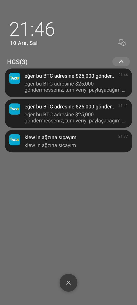 HGS den de küfür yemedik demeyiz