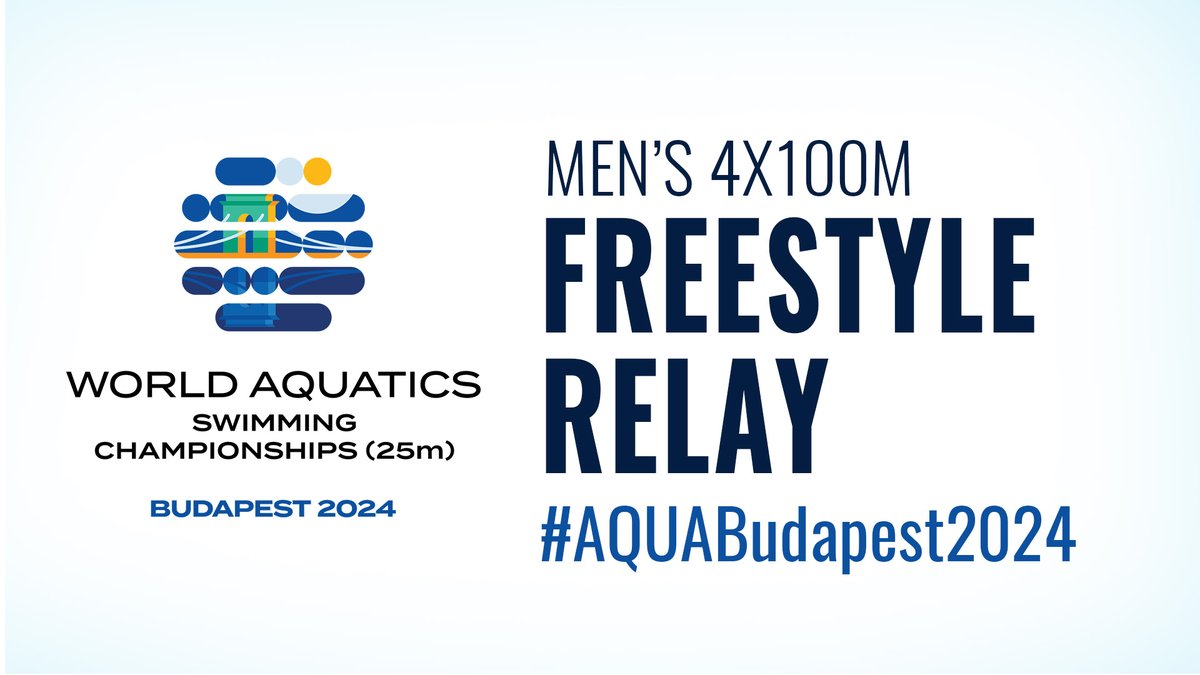 USASwimmingNews's tweet photo. FINAL:

🥇 USA (Alexy, Hobson, Smith, Guiliano), 3:01.66*

*NEW WORLD RECORD

#AQUABudapest2024 | 📊: https://t.co/lY2ptlMf8v https://t.co/FQz2yESXbx