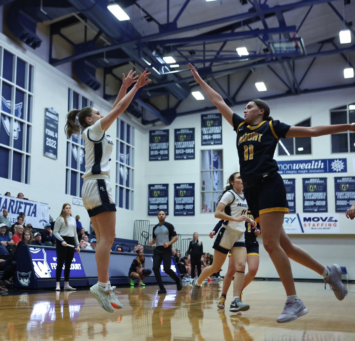 Marietta College WBB tweet media