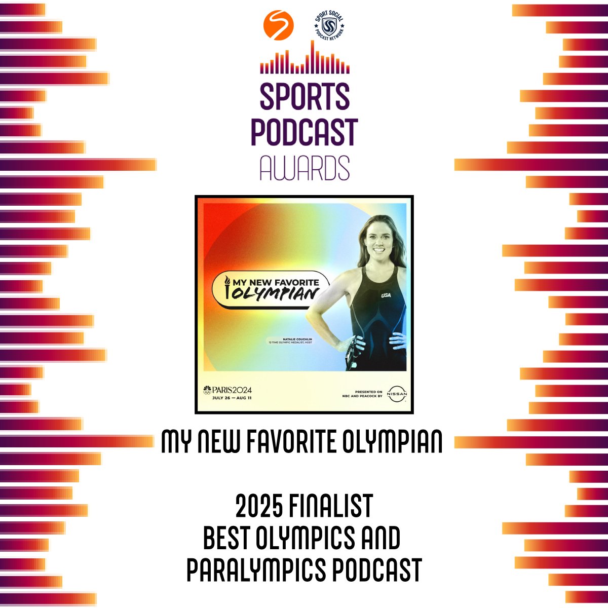 Seth Rubinroit (@srubinroit) on Twitter photo #MyNewFavoriteOlympian/#MyNewFavoriteParalympian, hosted by <a href="/NatalieCoughlin/">Natalie Coughlin</a> and <a href="/itszenakeita/">Zena Keita</a>, was named a finalist for "Best Olympic and Paralympic Podcast" by <a href="/SportsPodGroup/">Sports Podcast Awards</a>!
Vote here: sportspodcastgroup.com/shortlist-cate… #MyNewFavoriteOlympian/#MyNewFavoriteParalympian, hosted by <a href="/NatalieCoughlin/">Natalie Coughlin</a> and <a href="/itszenakeita/">Zena Keita</a>, was named a finalist for "Best Olympic and Paralympic Podcast" by <a href="/SportsPodGroup/">Sports Podcast Awards</a>!
Vote here: sportspodcastgroup.com/shortlist-cate…