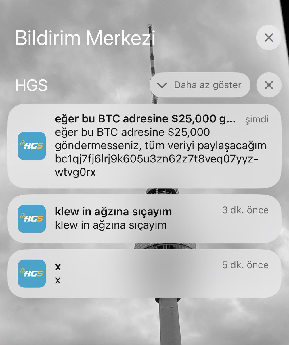PTT’nin HGS uygulaması hacklendi.
