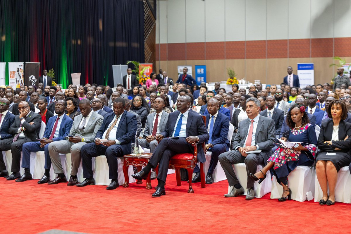 Waziri_Mvurya's tweet photo. This evening, I had the honor of hosting H.E. President @WilliamsRuto as he officiated the Kenya Private Sector Alliance (@KEPSA_KENYA) 20th Anniversary at the KICC, Nairobi.

As a government, we remain fully committed to our Bottom-Up Economic Transformation Agenda (BeTA) to drive investment, boost production, create employment, and reduce the cost of living to improve the livelihoods of Kenyans. We believe that strong collaboration with the private sector is essential to realizing this vision.

I encourage the private sector to invest locally and play a key role in fostering rural industrialization. This can be achieved by establishing production businesses within the country and injecting directing capital to local manufacturers, particularly young enterprises, to help them tap into existing markets and grow their potential. 1/3

@MITIKenya @PSAhassan @DrJumaMukhwana @AlfredKOmbudo @IndustryKE @Trade_Kenya @InvestmentKenya @KEPSA_KENYA @StateHouseKenya