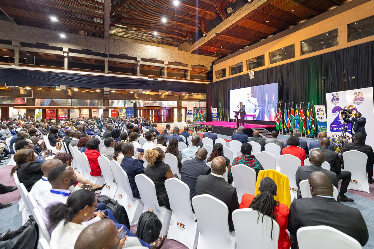 H.E Salim_Mvurya, EGH. (@waziri_mvurya) on Twitter photo This evening, I had the honor of hosting H.E. President <a href="/WilliamsRuto/">William Samoei Ruto, PhD</a> as he officiated the Kenya Private Sector Alliance (<a href="/KEPSA_KENYA/">KEPSA KENYA</a>) 20th Anniversary at the KICC, Nairobi.
As a government, we remain fully committed to our Bottom-Up Economic Transformation Agenda (BeTA) to This evening, I had the honor of hosting H.E. President <a href="/WilliamsRuto/">William Samoei Ruto, PhD</a> as he officiated the Kenya Private Sector Alliance (<a href="/KEPSA_KENYA/">KEPSA KENYA</a>) 20th Anniversary at the KICC, Nairobi.
As a government, we remain fully committed to our Bottom-Up Economic Transformation Agenda (BeTA) to