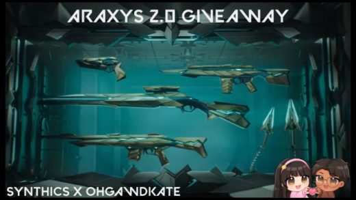 ohgawdkate's tweet photo. 🚨ARAXYS 2.0 VALORANT BUNDLE GIVEAWAY!🚨

💓 FOLLOW US ON TWITTER @ohgawdkate @synthics 
🔁 LIKE & RETWEET!
✅ TAG 2 FRIENDS IN THE COMMENTS!
✨ MUST HAVE PAYPAL!

･ﾟ: *✧･ﾟ:* *:･ﾟ✧*:･ﾟ･ﾟ: *✧･ﾟ:* *:･ﾟ

BONUS ENTRIES 
🌟 1+ FOLLOW @OhgawdEvents ON TWITTER
🌟 1+ FOLLOW https://t.co/dWWWeDugZh
🌟 1+ FOLLOW https://t.co/NQO49Zvk7h

Winners picked on January 1! Goodluck 🫶🏼

#valorant #valorantgiveaway #riot #valtwt #giveaway #araxys