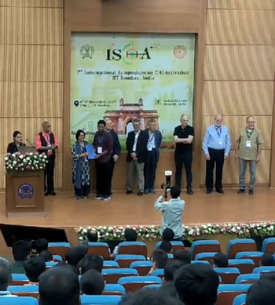 Abir Das (@iamabirdas) on Twitter photo Thrilled to share, I attended the @ISCHA2024 held at <a href="/iitbombay/">IIT Bombay</a>, where I presented my work through poster session and honored to win 𝐁𝐞𝐬𝐭 𝐏𝐨𝐬𝐭𝐞𝐫 𝐀𝐰𝐚𝐫𝐝!🏆Grateful to my supervisor <a href="/basker25071980/">Basker Sundararaju</a>
for unwavering guidance in this achievement.
<a href="/Basker_IITK/">Basker Lab</a> <a href="/IITKanpur/">IIT Kanpur</a> Thrilled to share, I attended the @ISCHA2024 held at <a href="/iitbombay/">IIT Bombay</a>, where I presented my work through poster session and honored to win 𝐁𝐞𝐬𝐭 𝐏𝐨𝐬𝐭𝐞𝐫 𝐀𝐰𝐚𝐫𝐝!🏆Grateful to my supervisor <a href="/basker25071980/">Basker Sundararaju</a>
for unwavering guidance in this achievement.
<a href="/Basker_IITK/">Basker Lab</a> <a href="/IITKanpur/">IIT Kanpur</a>