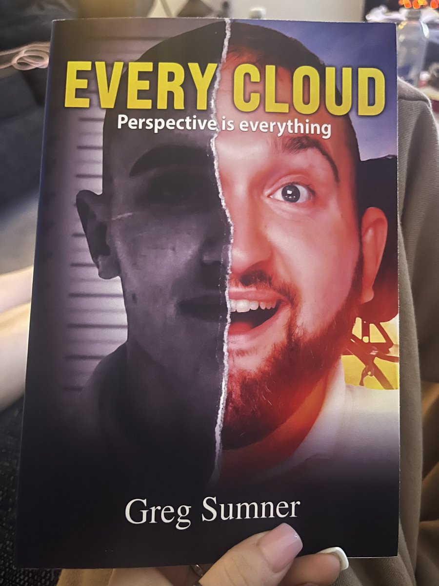 AbiBrooks's tweet photo. Proud to be the first customer of @gregsumner1990 ‘s new book 📖👌🏼 #EveryCloud #CompletedItMate 

@bbcpointswest you want to take this one on! 

A beautifully told story from a beautiful human x https://t.co/IbC5EJrfJB