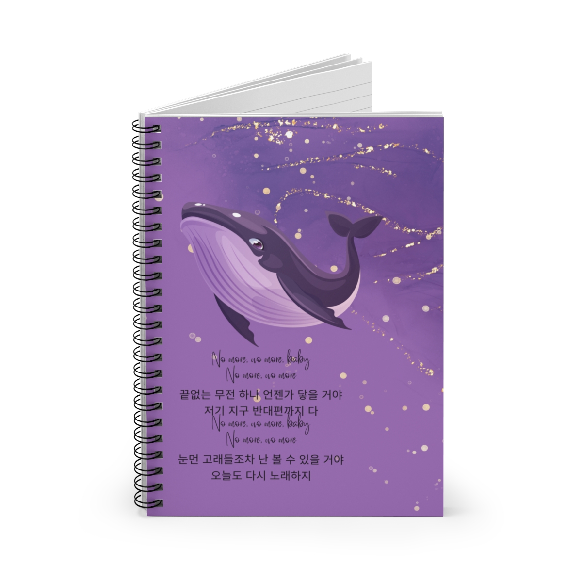 cjcollinshere's tweet photo. BTS - Whalien 52 lyrics Art Spiral Notebook - Ruled Line, Cute Journal - https://t.co/Olh4IIaERT
#Whalien52 #BTSInspiredArt #SpiralNotebook #BTSFanGift #Whalien52Lyrics #BTSMerch #NotebookLovers #CuteJournal #KPopMerch #ARMYMerch #BTSARMY #StationeryAddict #KPopGifts https://t.co/RcOFZAqWec