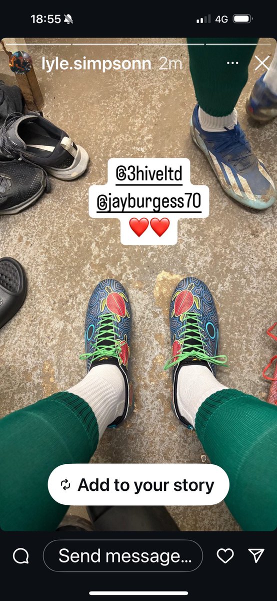 Player sponsorship and a goal target reached for some new boots for <a href="/ItsLyleSimpson/">Lyle Simpson</a> <a href="/Brock_FC/">Brockenhurst FC</a> score some more and you can stop wearing them!!!🤣👊🏼👊🏼