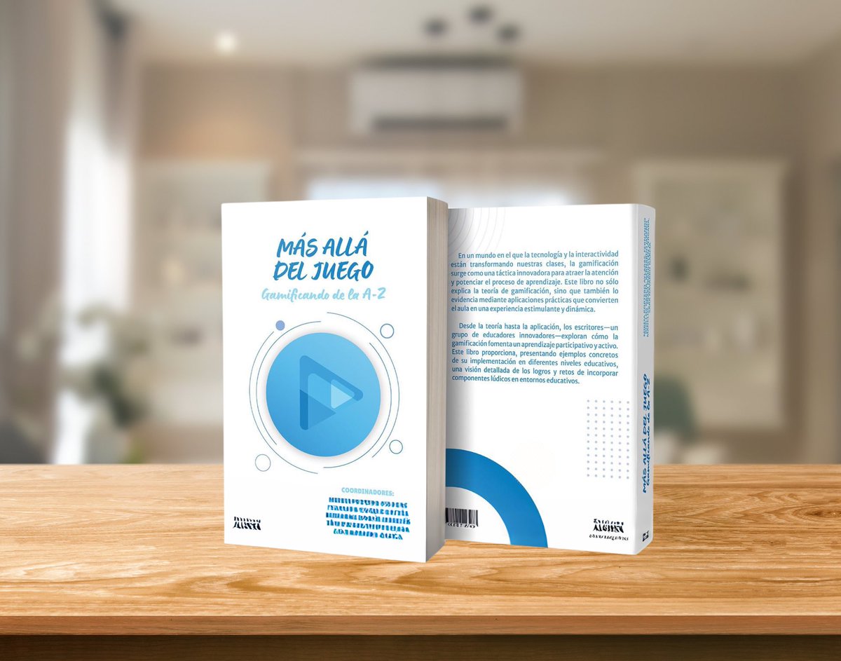 📢 ¡Gran noticia! La Fundación Aladina ha publicado un artículo sobre nuestro libro Más allá del juego: Gamificando de la A-Z.

🎮✨ Un proyecto educativo y solidario cuyos beneficios apoyan a niños y adolescentes con cáncer.

📰 Lee la noticia aquí: aladina.org/noticia/libro-…