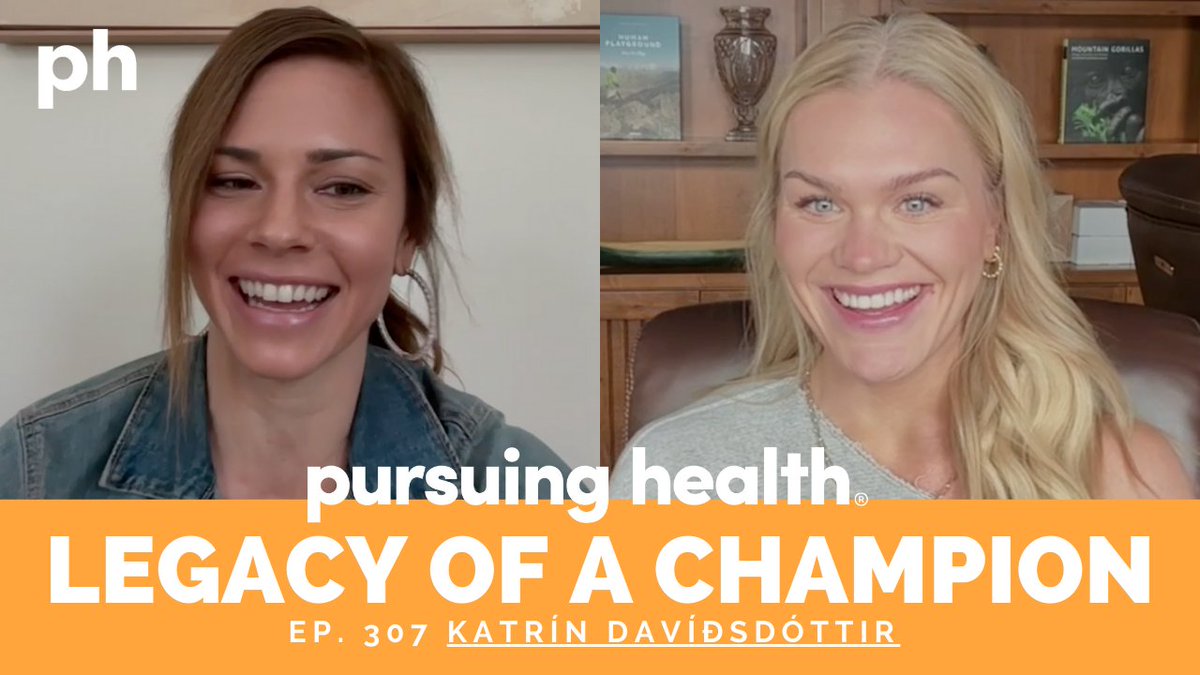Julie Foucher (@julie_foucher) on Twitter photo 🎙 "Success isn’t about being the best; it’s about being better than you were yesterday." – KatrĂn DavĂðsdĂłttir.
Hear her reflect on retiring from <a href="/CrossFit/">CrossFit</a>, resilience, & her journey to becoming an icon. Don’t miss this episode of #PursuingHealth!
đź”— podcasts.apple.com/us/podcast/pur… 🎙 "Success isn’t about being the best; it’s about being better than you were yesterday." – KatrĂn DavĂðsdĂłttir.
Hear her reflect on retiring from <a href="/CrossFit/">CrossFit</a>, resilience, & her journey to becoming an icon. Don’t miss this episode of #PursuingHealth!
🔗 podcasts.apple.com/us/podcast/pur…