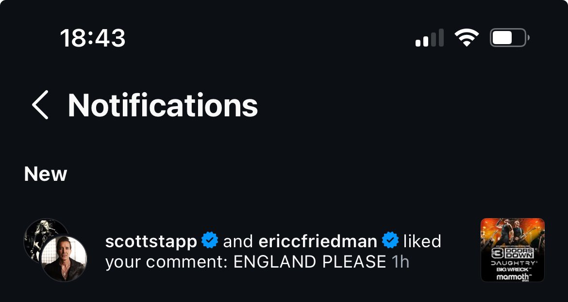 So the most me thing happened