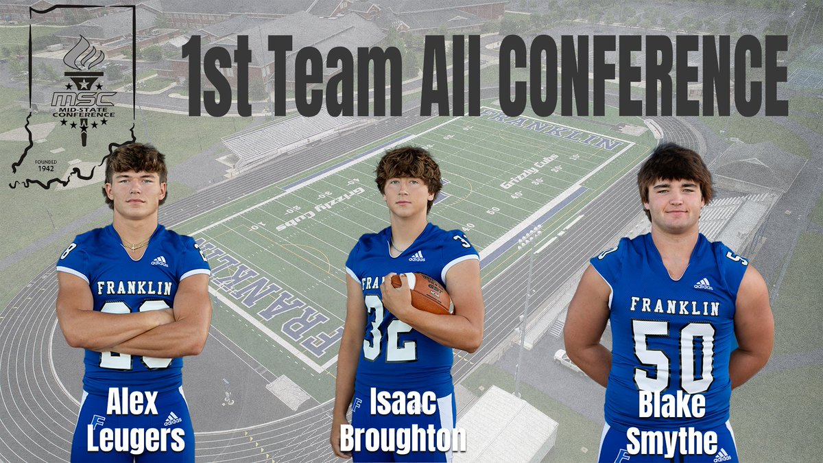 GrizzlyCubsFB's tweet image. Congratulations to our Mid State All Conference football players!