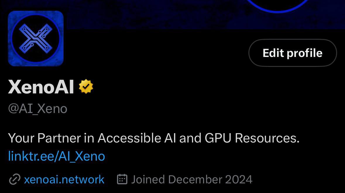 Exciting news! XenoAI Twitter has earned the Gold Checkmark, signifying official verification as an organization. This marks an important step in building trust and credibility for our project. 

This is just the beginning of the journey to creating an integrated and reliable