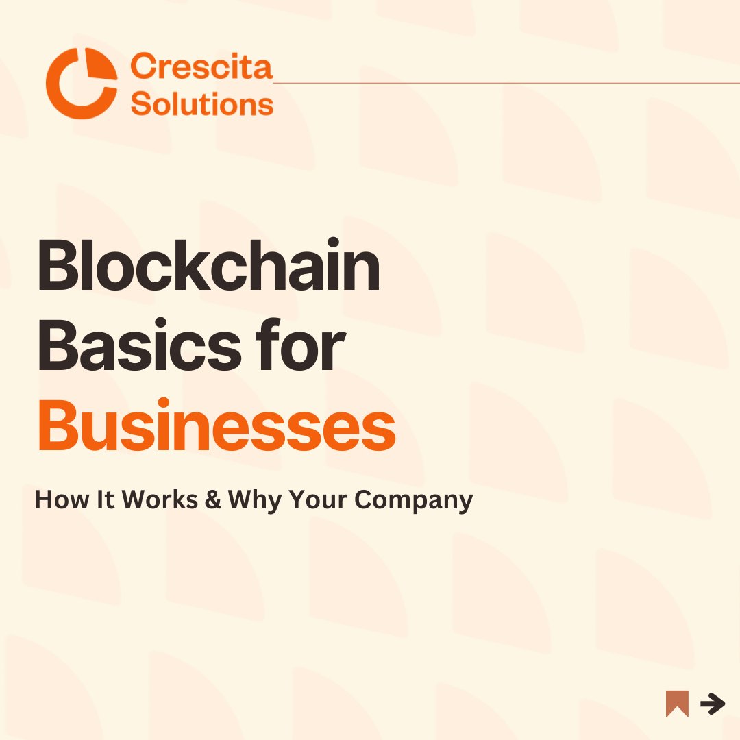 0x_DutchMan19's tweet image. Ever wondered how blockchain works and why businesses are adopting it? 🤔 Dive in and find out how this technology can benefit YOUR company! 💡🚀 #BlockchainBasics #Web3Solution #crescitaSolutions