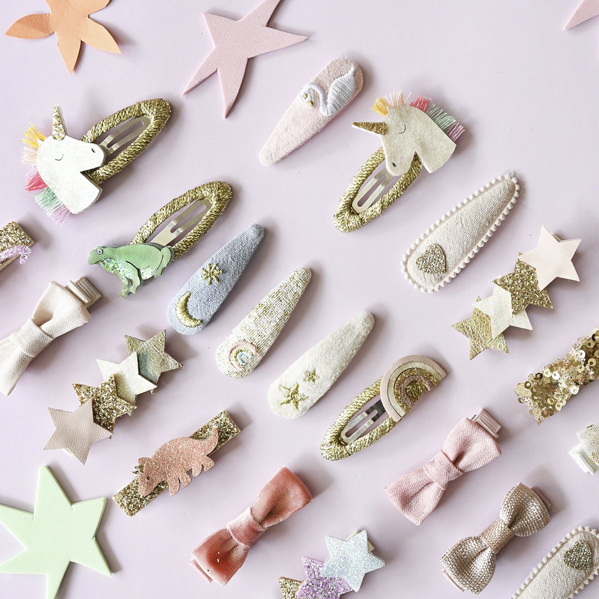 💫 Little clips, big smiles! 💫 

Our clips make the perfect stocking filler - so brighten their day one clip at a time! 🌟 

#kidshair #stockingfillers #christmasgifts