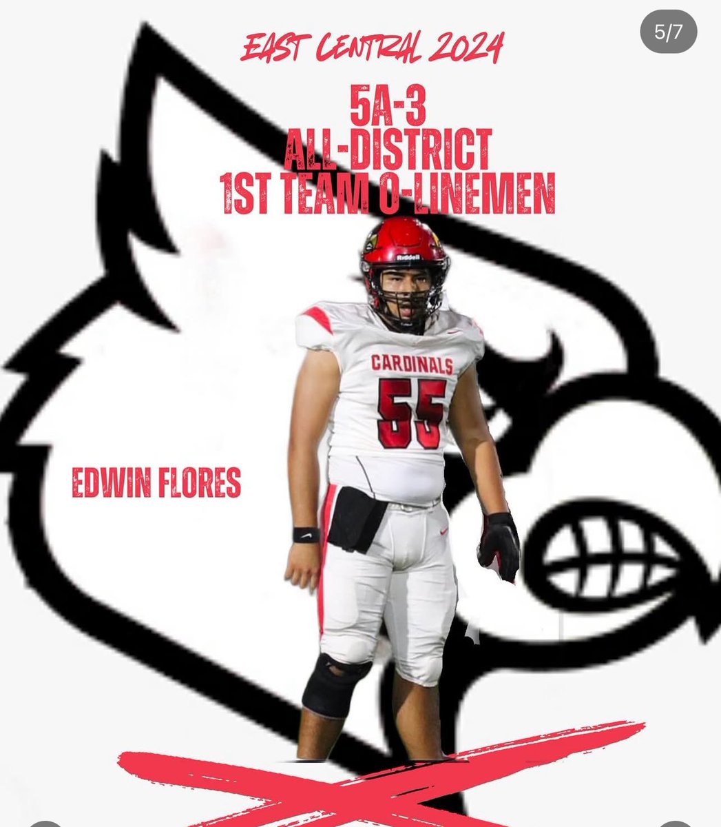 Edwin (@edwinf_1207) on Twitter photo Blessed to have made 1st team all district
Must trust the process and leave it in gods hands 🙌🏾
#GOCARDS🤍❤️
<a href="/CoachJimmerson/">Antwain Jimmerson</a>
<a href="/CoachGilkey/">Scotty Gilkey Sr.</a>
<a href="/ECcardsFB/">East Central Cardinals Football</a>
@NE_Ok_HS_Sports
<a href="/PrepRedzoneOK/">Prep Redzone Oklahoma</a> Blessed to have made 1st team all district
Must trust the process and leave it in gods hands 🙌🏾
#GOCARDS🤍❤️
<a href="/CoachJimmerson/">Antwain Jimmerson</a>
<a href="/CoachGilkey/">Scotty Gilkey Sr.</a>
<a href="/ECcardsFB/">East Central Cardinals Football</a>
@NE_Ok_HS_Sports
<a href="/PrepRedzoneOK/">Prep Redzone Oklahoma</a>