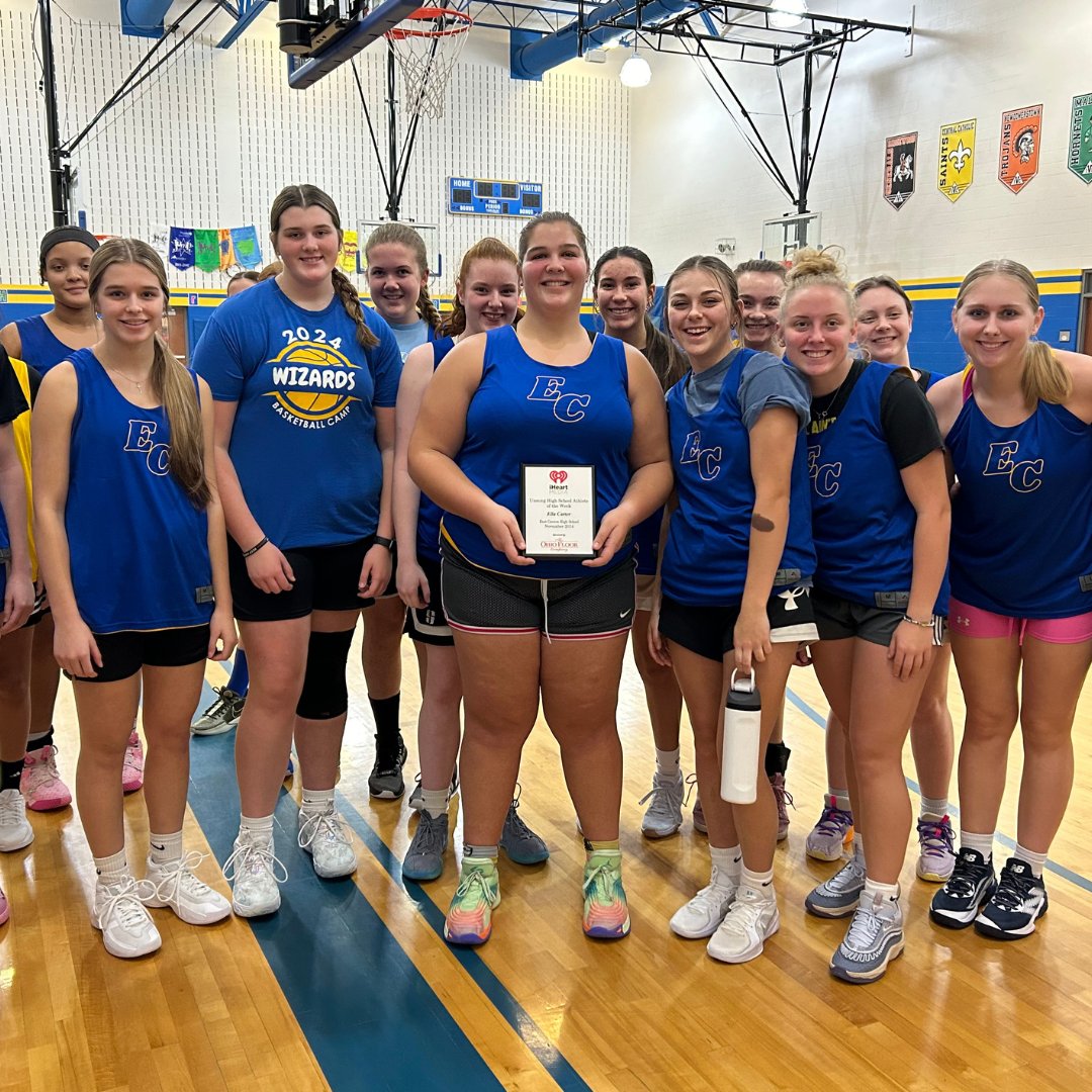This week's iHeart Media Unsung High School Athlete of the Week was awarded to East Canton High School's Ella Carter! Ella's coaches and teachers say that she is a fantastic person with high enthusiasm and character!