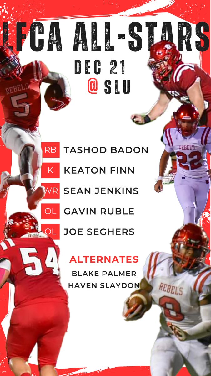 Here are the seniors chosen to represent PR in the Northshore All-Star Game! #wearePR