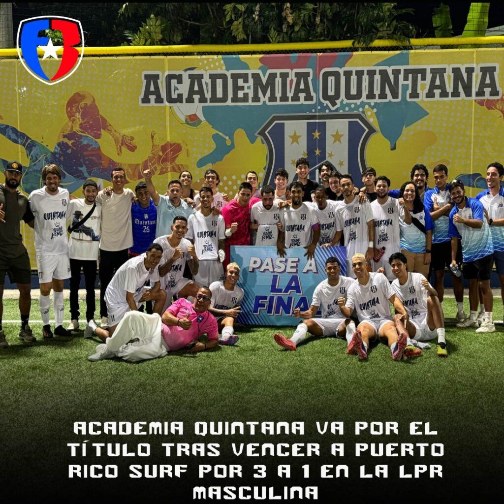 FutbolBoricua's tweet photo. .@academia.quintana repite y se medirá en el nuevo derby capitalino en Mayagüez este domingo a las 4:30 PM ante el @Metropolitanfootball. Lee los detalles de su victoria sobre @puertoricosurfsoccer en el enlace: https://t.co/flnhqarOMQ #futbolPR #LigaPR #LaPR https://t.co/TDA7t1lyBj