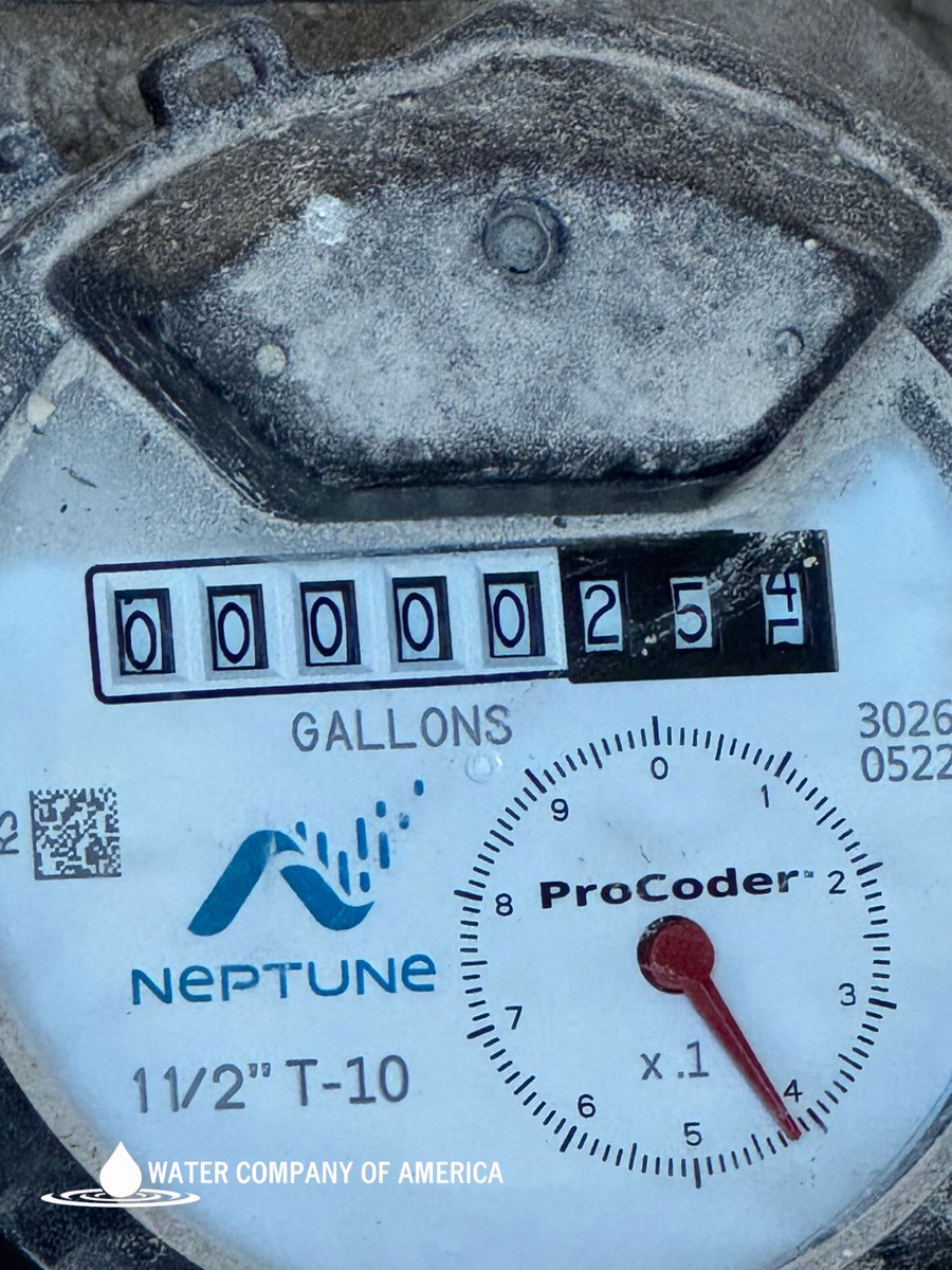wca_revenue's tweet photo. Bad Meter of the Month!
WCA crews went out to investigate a meter for zero consumption on the low flow side. Hmm...I think we may have found the problem! Hard for flow to go through a closed valve!
Bad Meter!
#wca #reducewaterloss #waterrevenue https://t.co/SXNNIinkFM