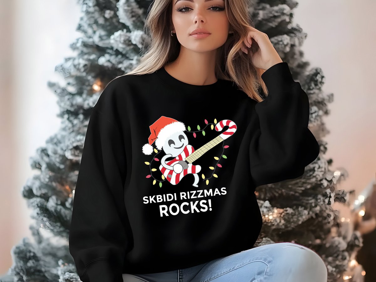 nordesigner83's tweet photo. Skibidi Rizzmas Rocks!
#skibidi #christmas #holidaycheer #rockingchristmas #festivevibes #candycaneguitar #rizzmas #christmaslights #holidayfun #skibidirockstars
https://t.co/CziOb7fntZ https://t.co/NVCRuKFJQQ