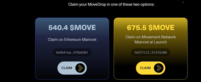 cdn37's tweet photo. ⚡️ Get Instant Access to $MOVE! 

The #MoveDrop is LIVE! Claim your share of 10 Billion tokens – 40% for the community! 
Don't wait – participate now!
 ➡️ https://t.co/os5bsz7CCq

 #MOVE #Airdrop $VINU $SHRUB $KOMA $MAD $PONKE $MOVE $HYPE $PEPE $TAO $SOL $ONDO $PEAQ $GIGA $BTC $XRP