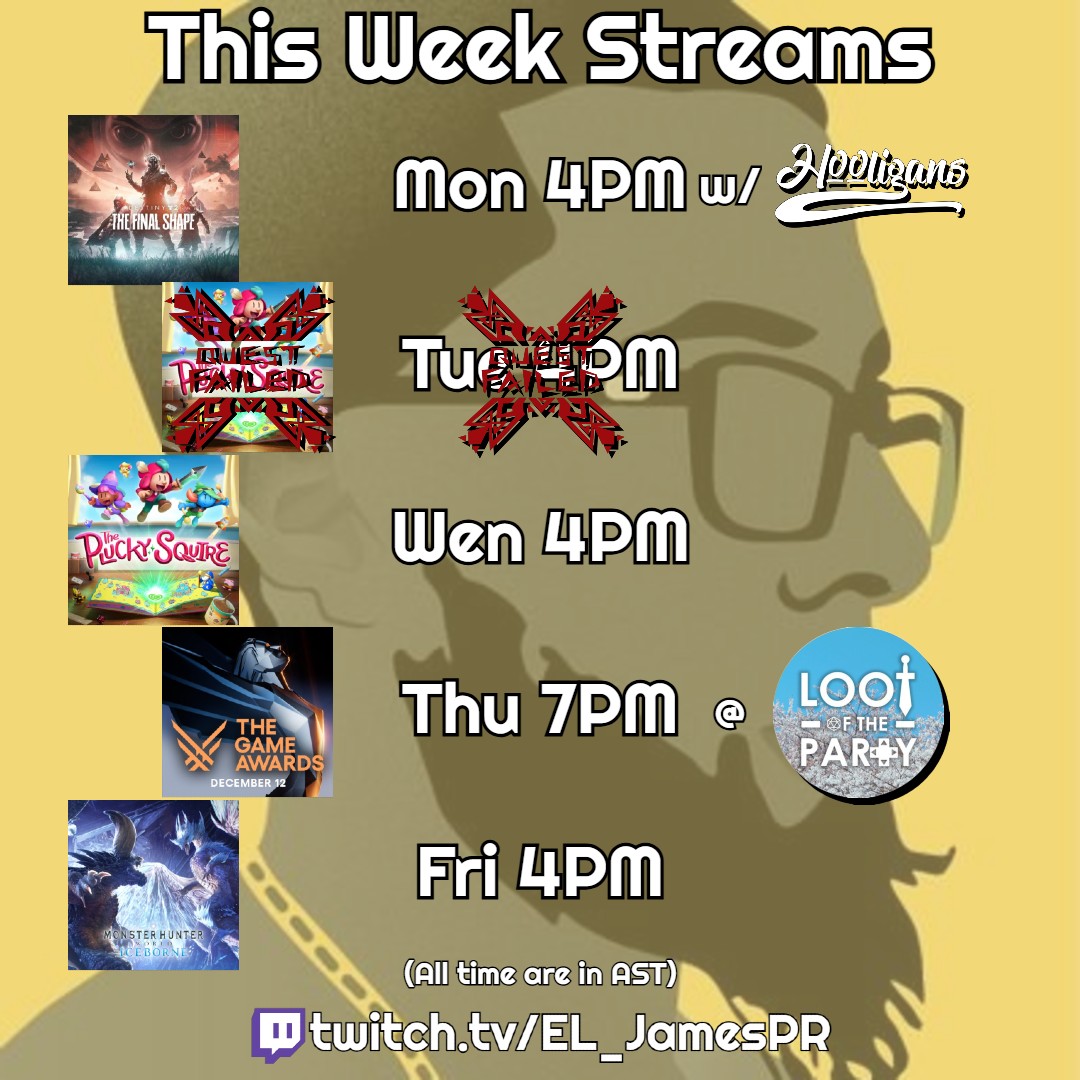 EL_JamesPR's tweet photo. Hello Peps!! Hoy tenia programado hacer stream de #PluckySquire pero se me presento un compromiso imprevisto y si, pudiera hacer stream mas tarde pero no es lo acostumbrado así que lo dejo para comenzarlo mañana como tal. Gracias por entender
#HooligansNeverDie https://t.co/hLzhGbKQPJ