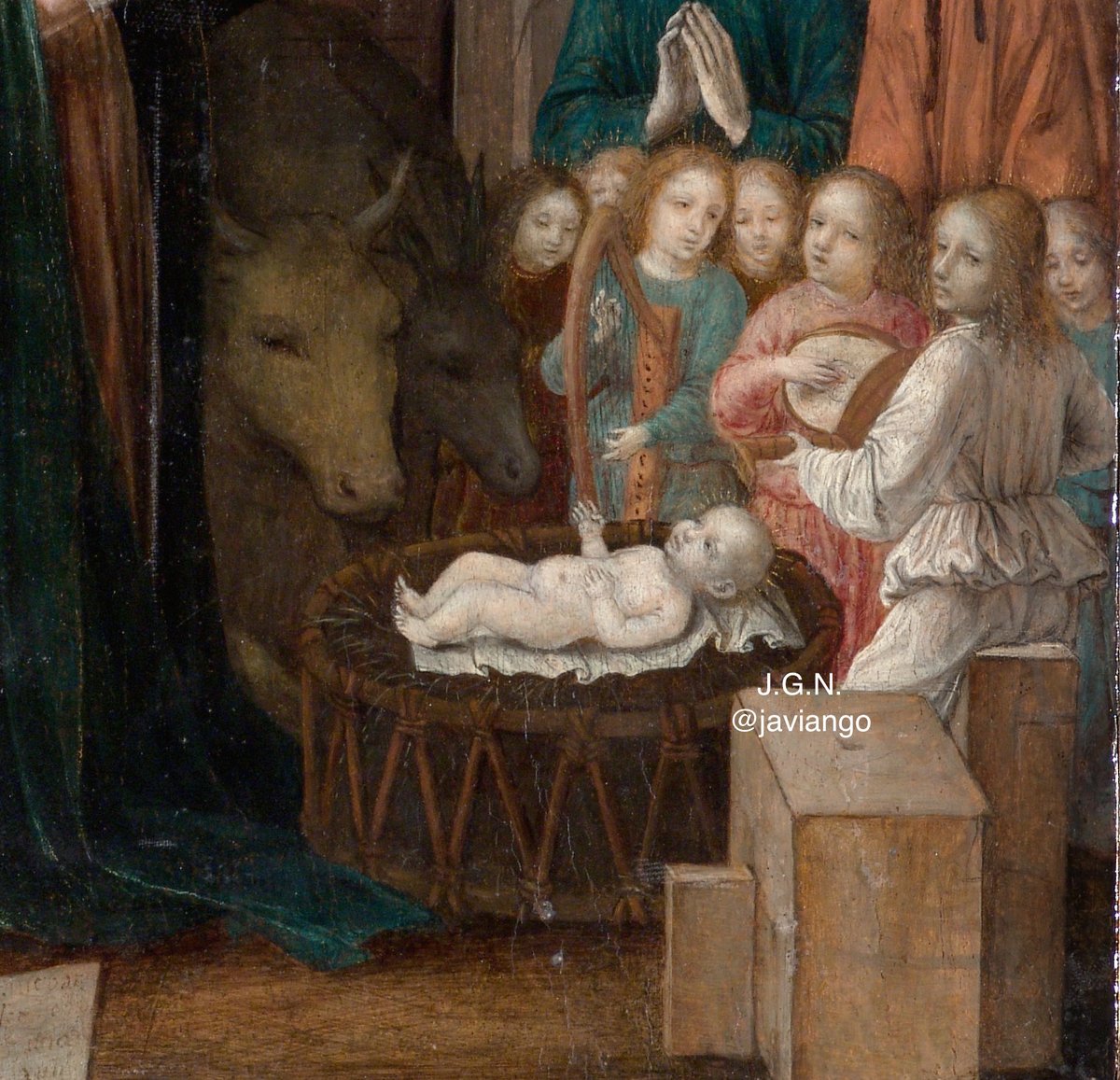javiango's tweet photo. Italian Renaissance Painting
Adoration Of the Shepherds
Oil On Canvas
#Painting #PaintingOfTheDay #Paint #ArtLovers #Art #ArtOfTheDay #ArtWork #ItalianRenaissance #OilOnCanvas #Culture #javiango
©️#PaintingLovers ©️#DetailLovers ©️#AngelsInArt ©️#PostWithQuality
By JGN @javiango https://t.co/61Iqej9Cs3