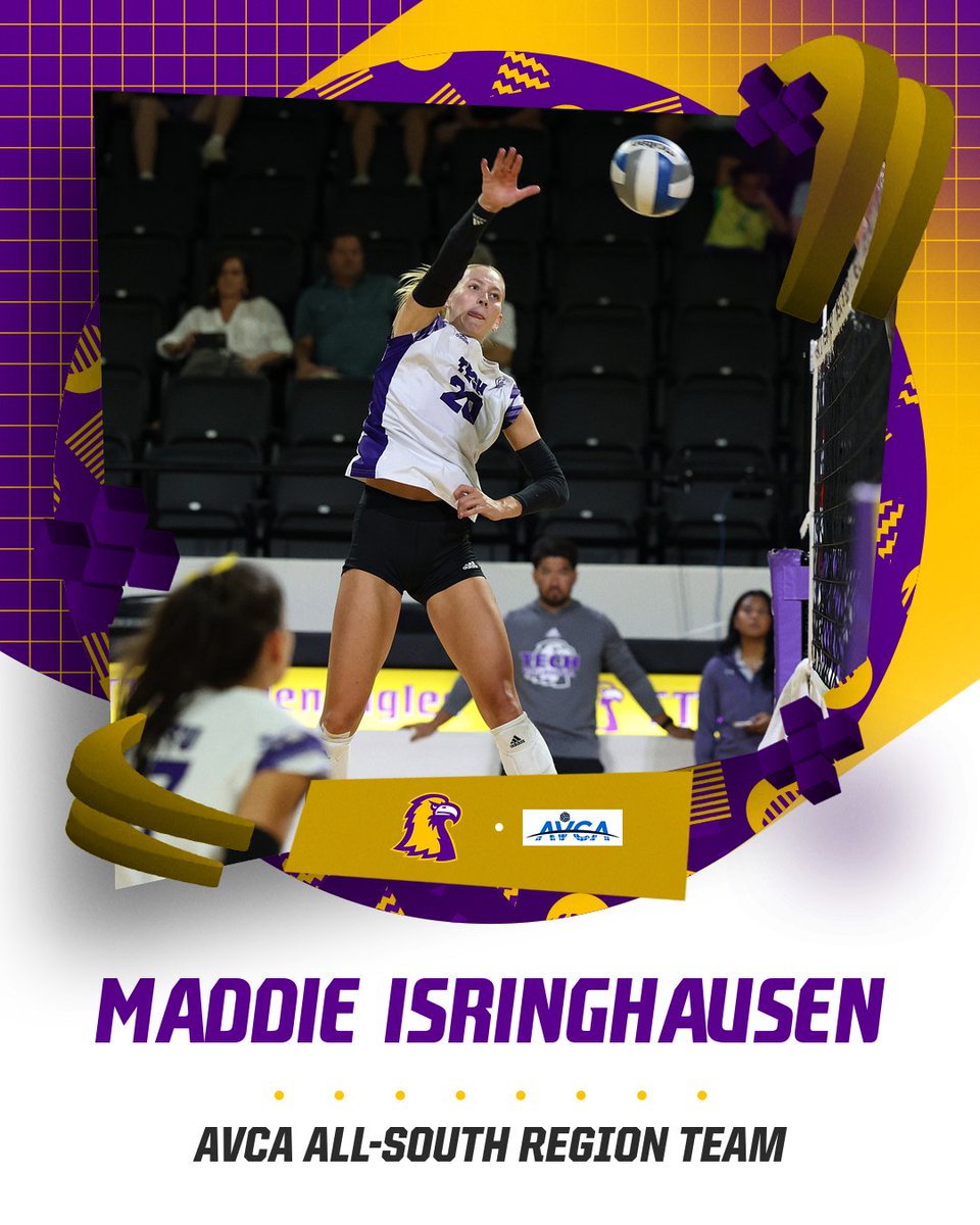 Isringhausen named to AVCA Division I Women's All-South Region Team

📰: tinyurl.com/4ywzuh74

#WingsUp #OVCit