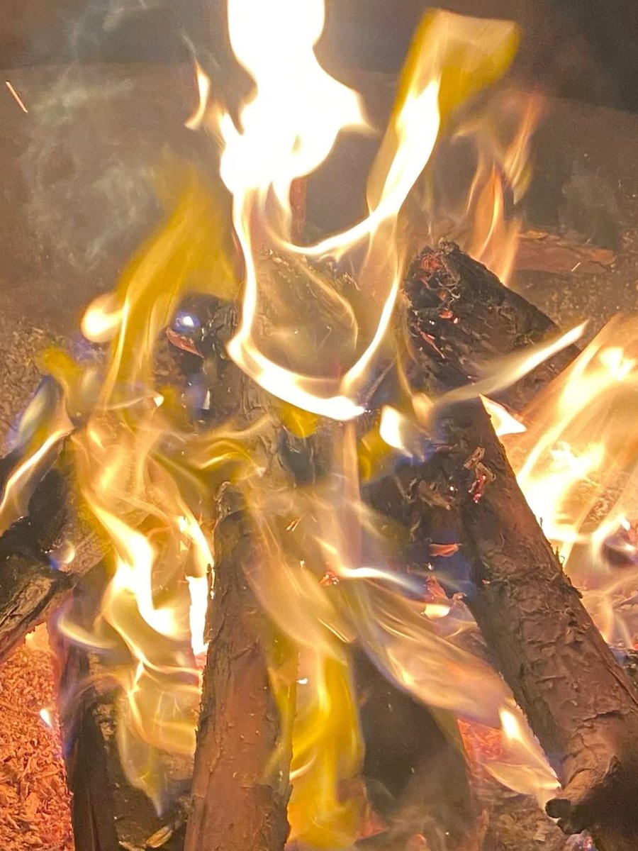 Beatrice8512's tweet image. &quot;Warm hearts and a roaring fire 🔥👭 #BonfireVibes&quot;
