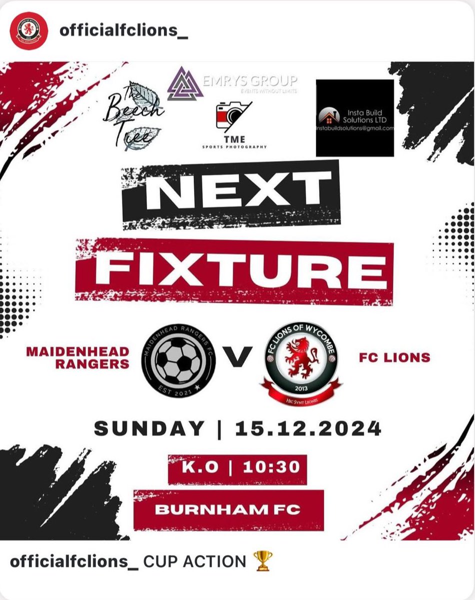 Really big test up next v Div 1 outfit and reigning Cup Winners at the weekend