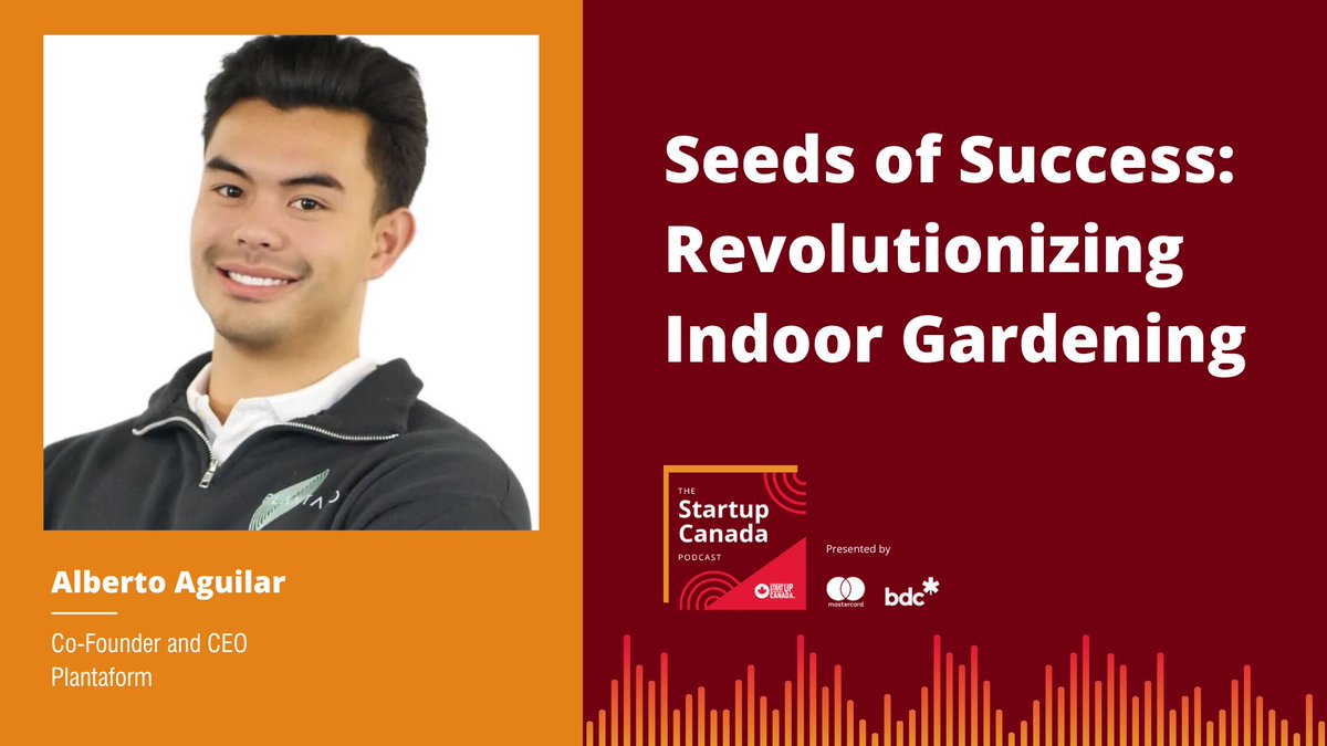 PlantaformCA's tweet photo. Our CEO,  Alberto Aguilar, is on the @Startup_Canada Podcast! 🚀

Hear his journey in launching Plantaform, utilizing NASA’s Fogponics tech, and tackling food supply chain challenges. Don’t miss it!

Listen now: https://t.co/v1cHh3v3PR
#StartupCanada #Plantaform #IndoorGardening https://t.co/wtIptMMppB