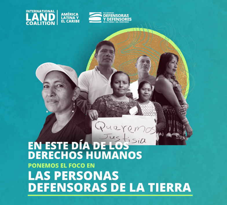 Día de los #DerechosHumanos✊🏾 Pese a la violencia, la criminalización y las barreras en el acceso a la justicia que enfrentan, las personas defensoras siguen luchando. Su compromiso es vital para garantizar un futuro más justo.

👉🏾 Visita nuestro especial: mailchi.mp/landcoalition/…
