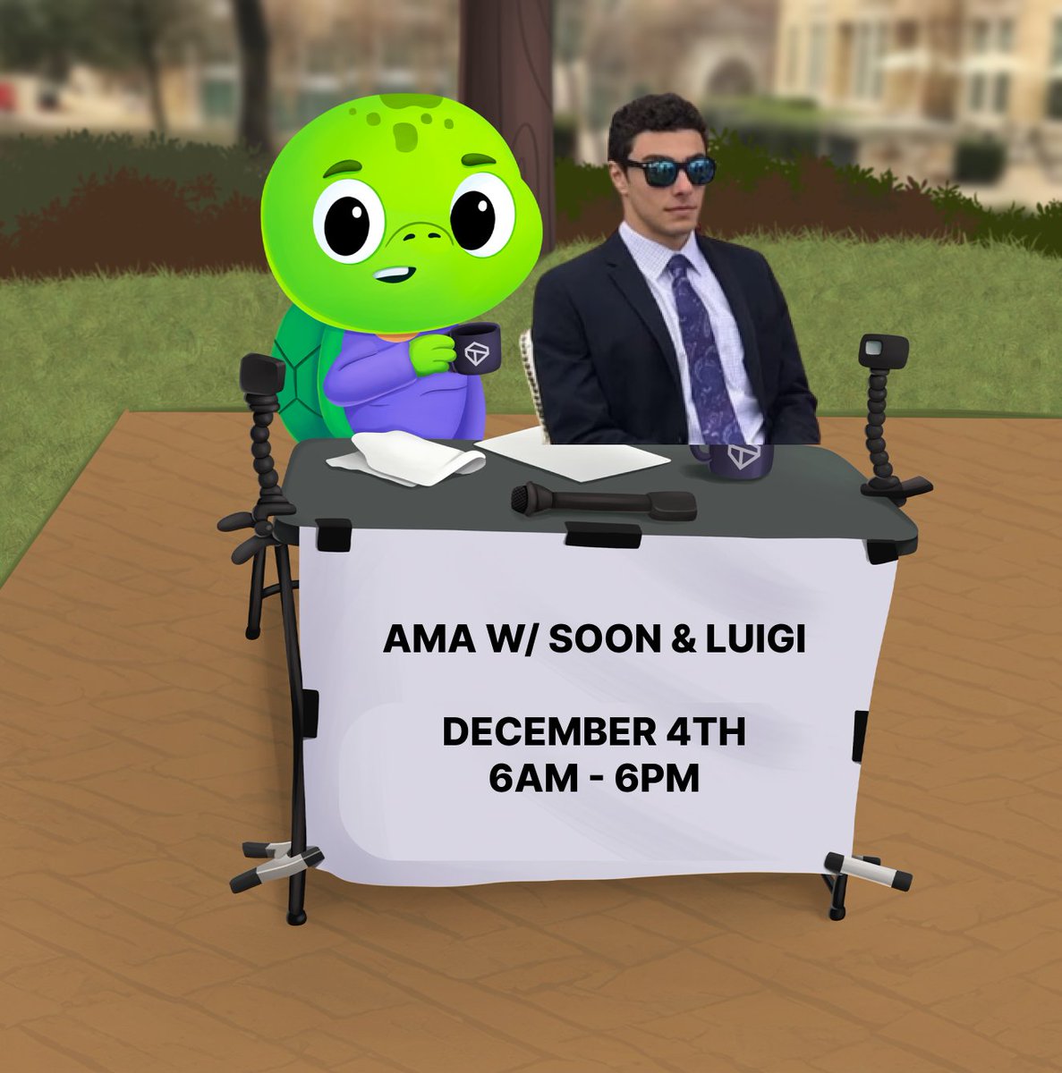 Just wanted to give a shoutout to Luigi for making time to host our AMA with Soon the other day, December 4th! 

Can't believe we answered questions for 12 hours straight!